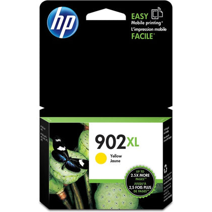 HP 902XL Original High Yield Inkjet Ink Cartridge, 750 Pages, Yellow, 1 Each