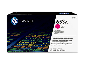 HP 653A (CF323A) Original Laser Toner Cartridge - Single Pack - Magenta - 1 Each