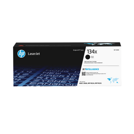 HP 134X Original High Yield Laser Toner Cartridge - Black - 1 Each - 2400 Pages