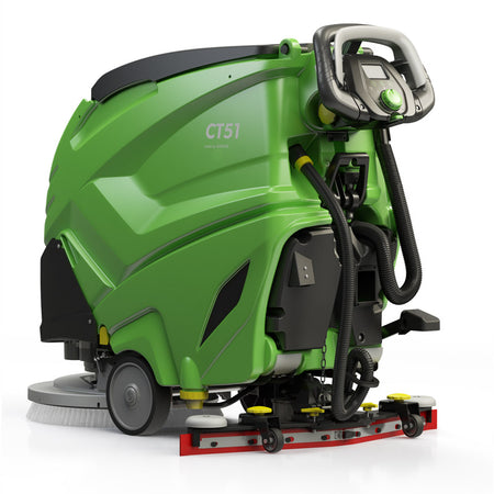 IPC – 13/14 Gal. 28” Traction Drive w/ On-Board Charger | Walk-Behind Floor Scrubber Pad Driver (P) or Brush (B)