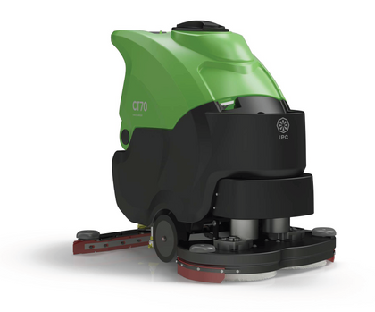 IPC Eagle CT70 – 28” Traction Drive w/ On-Board Charger, Pad Drivers (P) or Brushes (B) Automatic Floor Scrubber | 19 Gallon Walk-Behind Machine