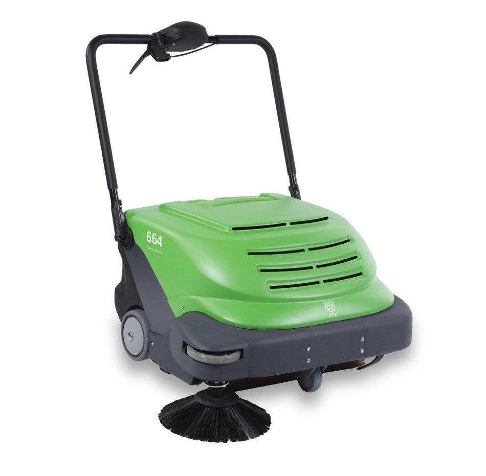 IPC SmartVac 664 32″ Battery Walk-Behind Vacuum Sweeper