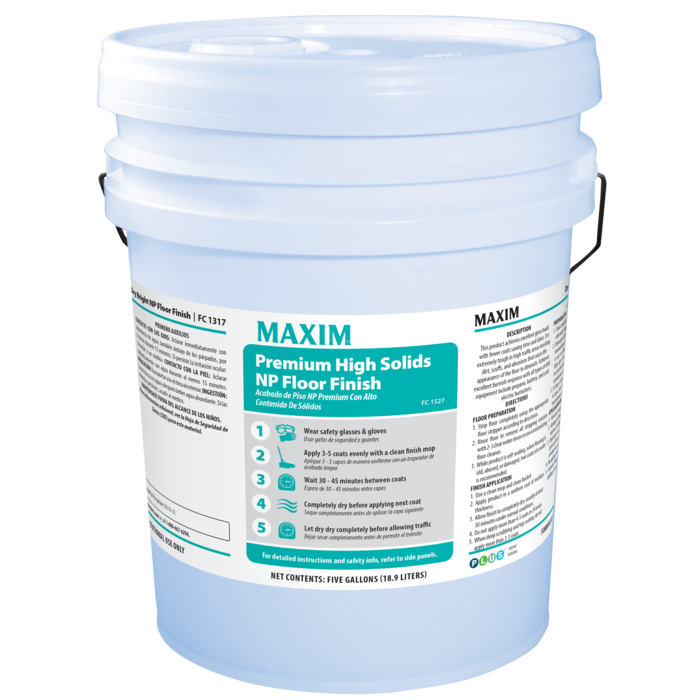 Maxim Premium High Solids NP Floor Finish