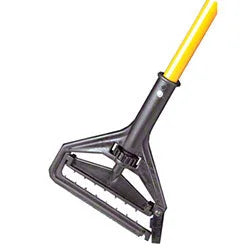Yellow 60” Quick Release Mop Handle - 12 Case Qty