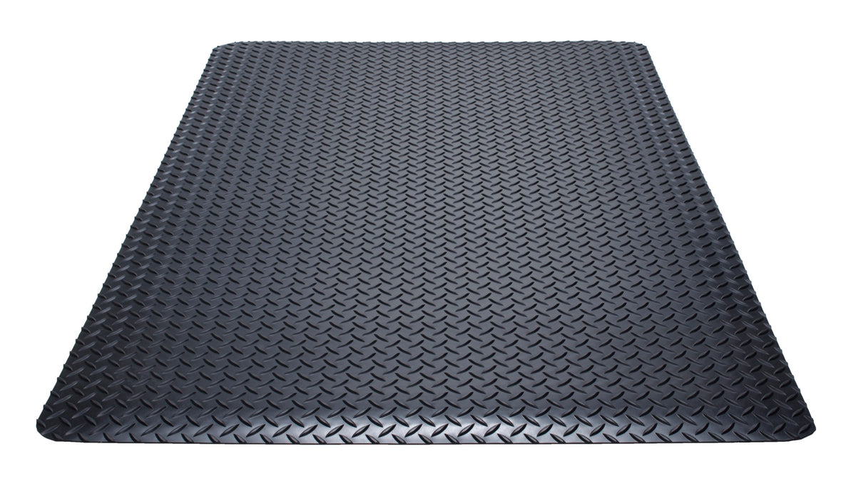 Safe Step 1’’ Thick Anti-Fatigue Mat - Black / 2’x3’ - Floor Mats