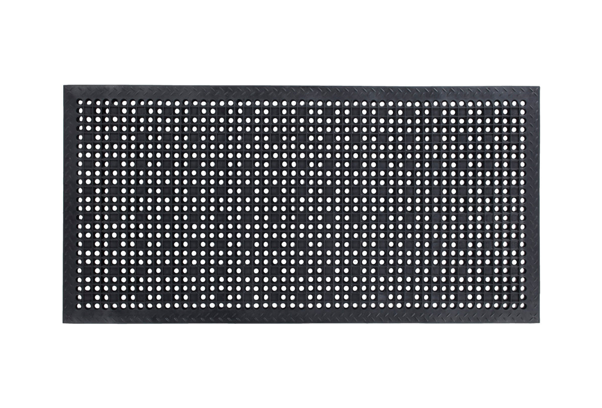 Versa-Lite All Rubber Mat-Black - Black / 3’X5’ - Floor Mats