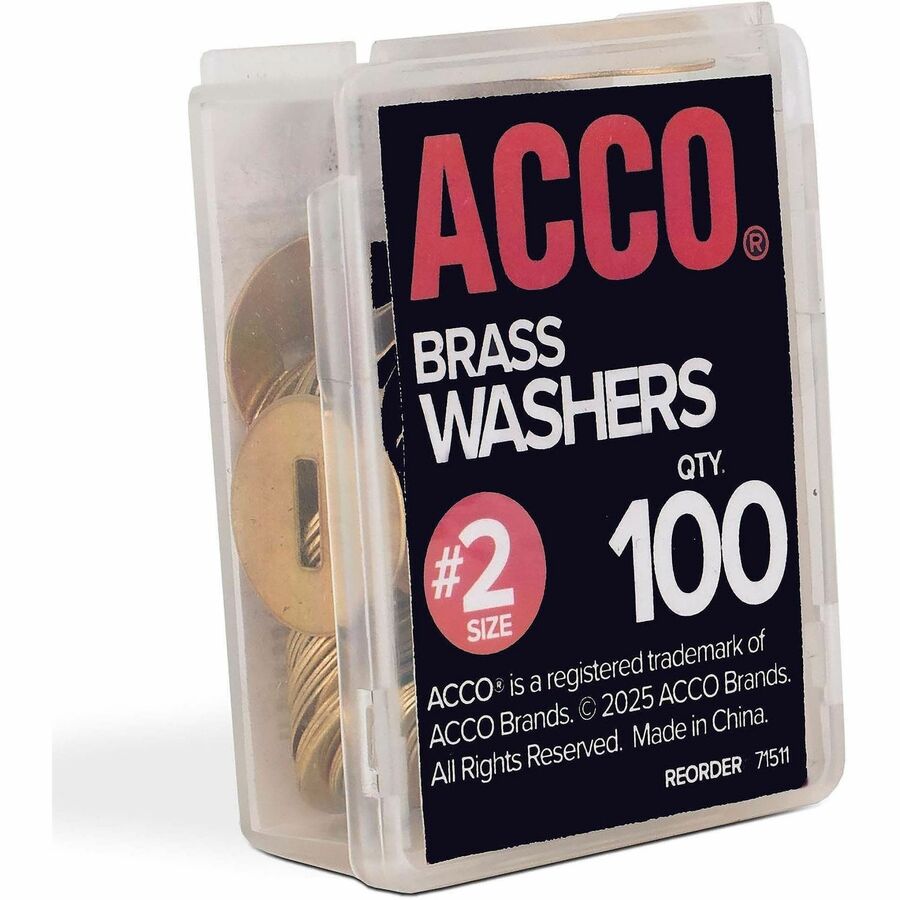 ACCO Brass Fastener Washers - Right