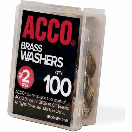 ACCO Brass Fastener Washers - Left