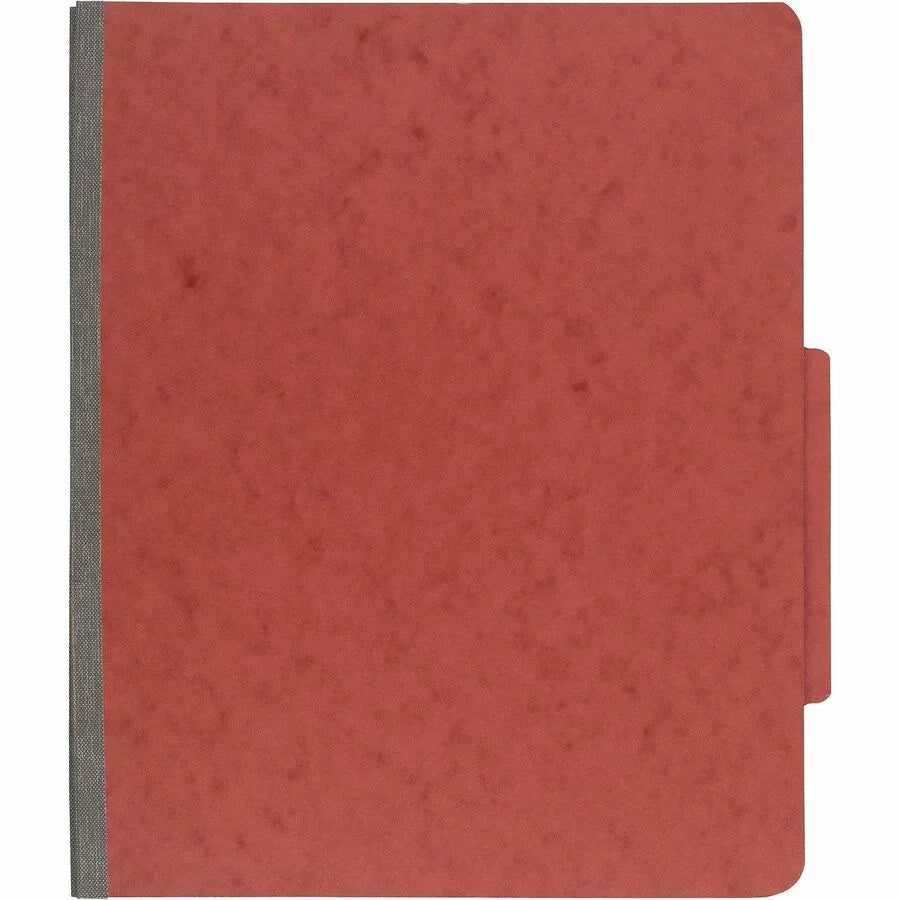 ACCO Earth Red Pressboard Classification Folders - 2’’ Capacity - 10/Box