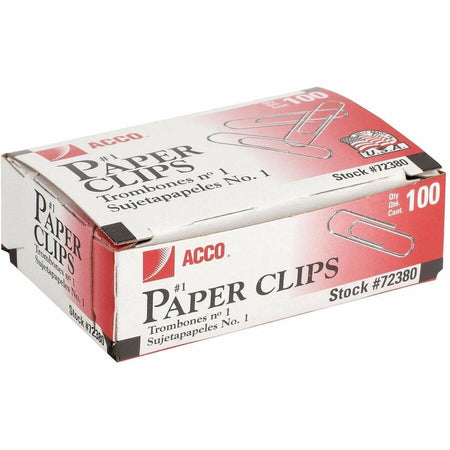 ACCO Premium Paper Clips - Right