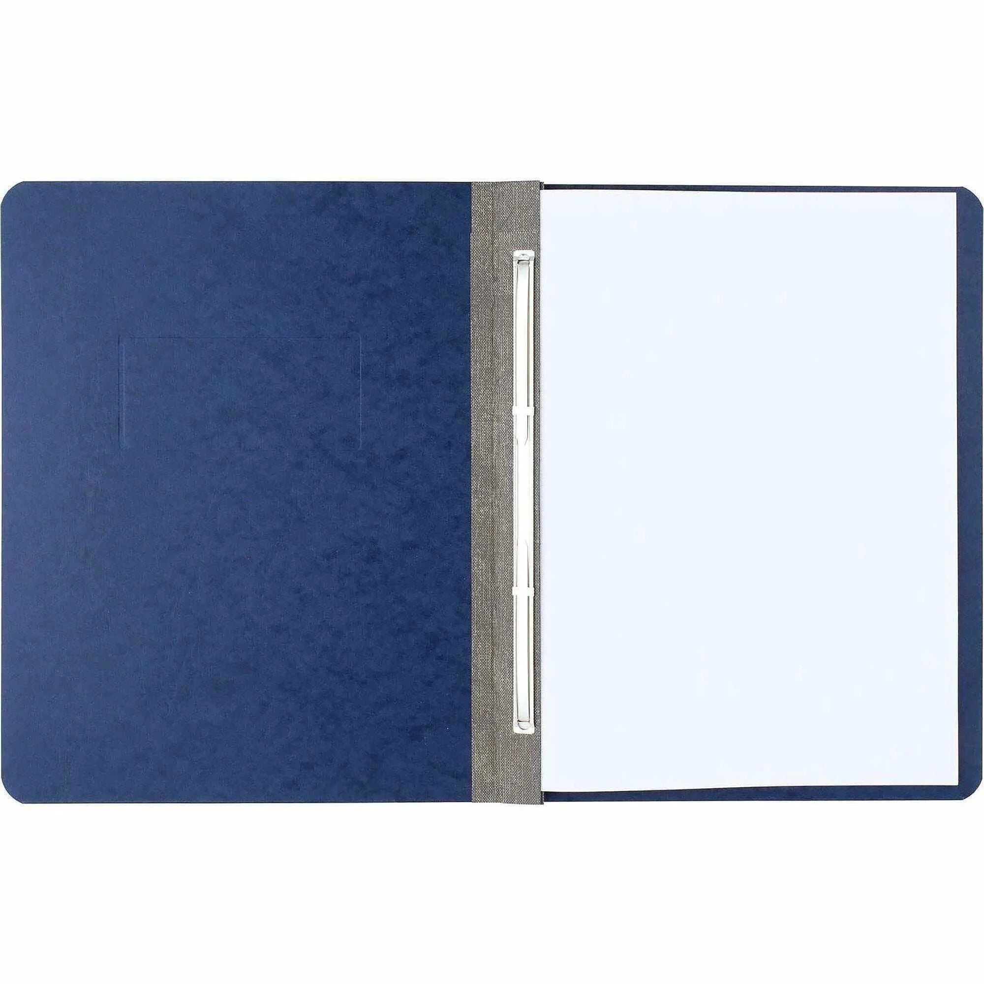 ACCO Presstex Letter Recycled Report Cover - Dark Blue - Eco-Friendly Folder - Covers