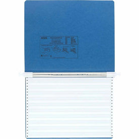 ACCO PRESSTEX Unburst Sheet Covers: 6’’ Binder Capacity Light Blue Recycled - Hanging System Moisture & Water Resistant