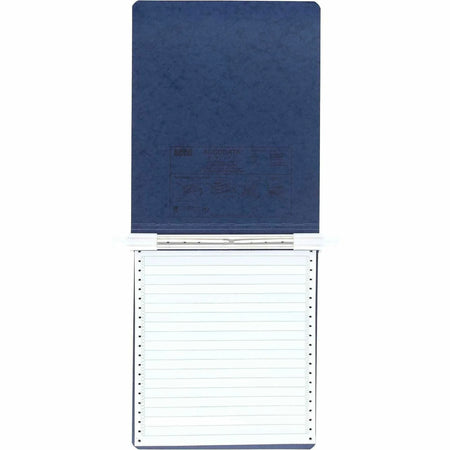 ACCO PRESSTEX Unburst Sheet Covers: 6’’ Binder Dark Blue Recycled - Hanging System Water Resistant - Data/Hanging