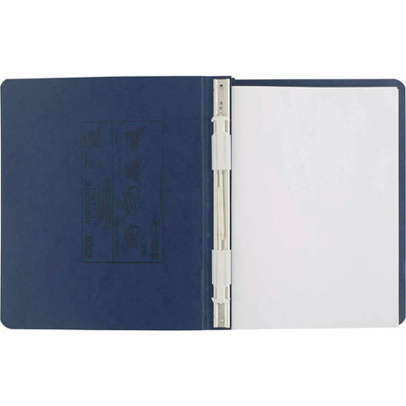 ACCO PRESSTEX Unburst Sheet Covers: 6’’ Binder Letter Size Dark Blue - Recycled - Hanging System Water Resistant
