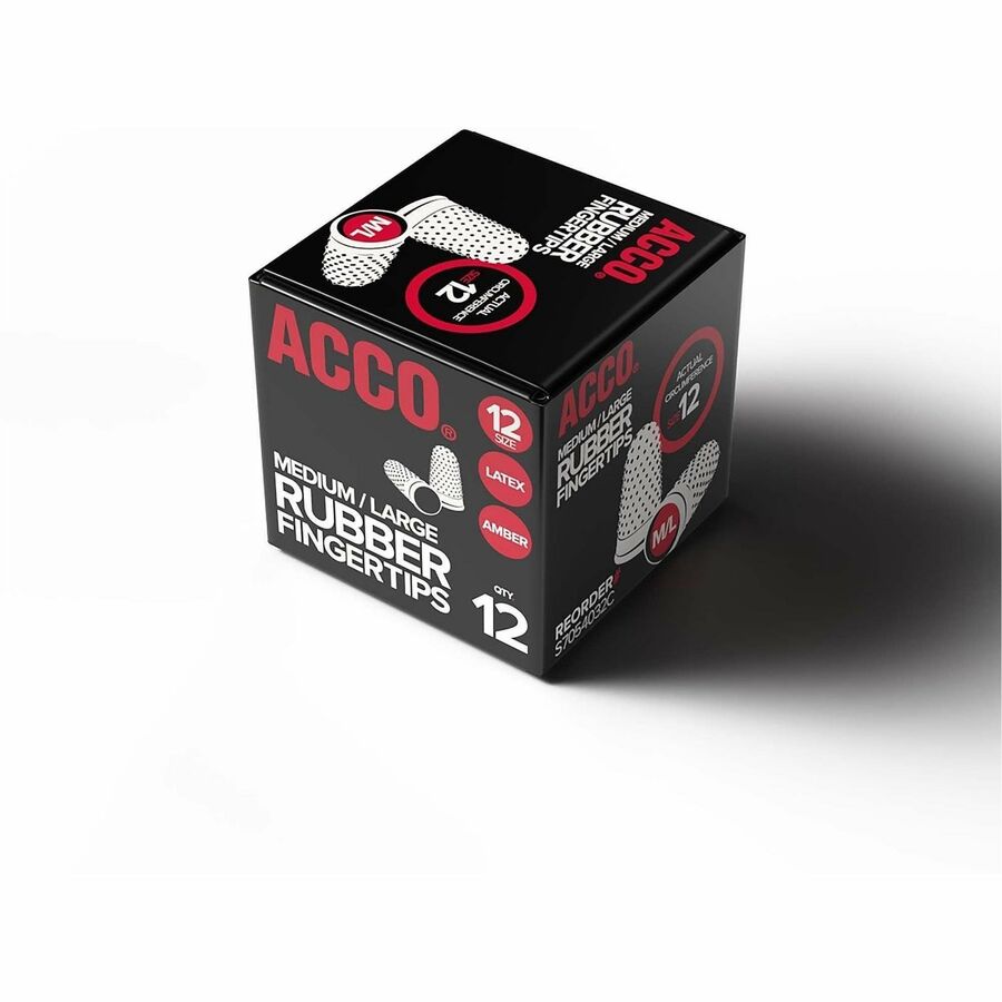 ACCO Rubber Finger Tips - Left