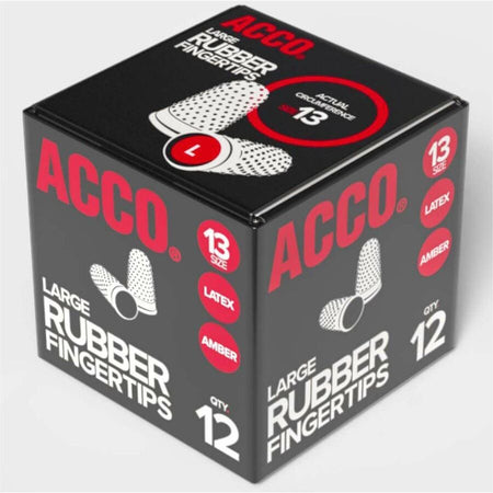 ACCO Rubber Finger Tips - Left