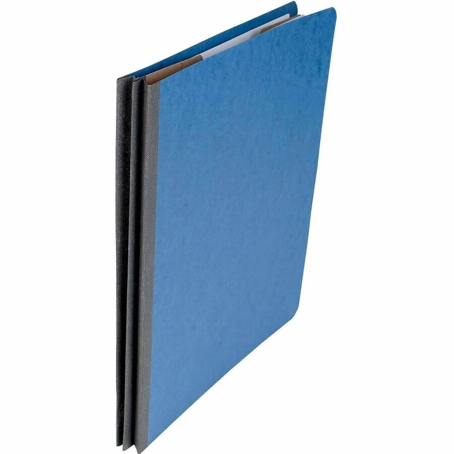 ACCO Sky Blue Pressboard Classification Folders - 2’’ Capacity - 8 1/2’’ x 11’’ - 10/Box