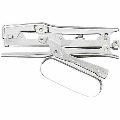 Ace Chrome Clipper Stapler: Staples 20 Sheets - Holds 210 - 0.25’’ Size - Steel - Staplers