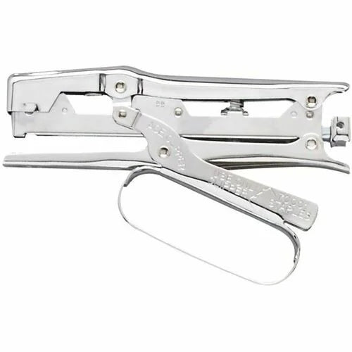 Ace Chrome Clipper Stapler: Staples 20 Sheets - Holds 210 - 0.25’’ Size - Steel - Staplers