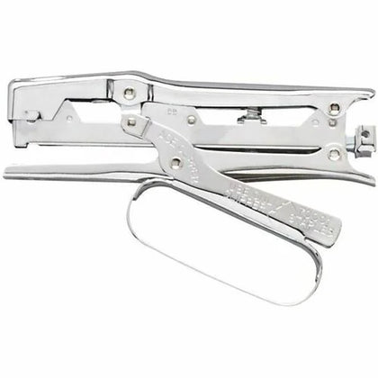 Ace Chrome Clipper Stapler: Staples 20 Sheets - Holds 210 - 0.25’’ Size - Steel - Staplers