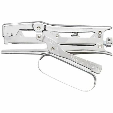 Ace Chrome Clipper Stapler: Staples 20 Sheets - Holds 210 - 0.25’’ Size - Steel - Staplers