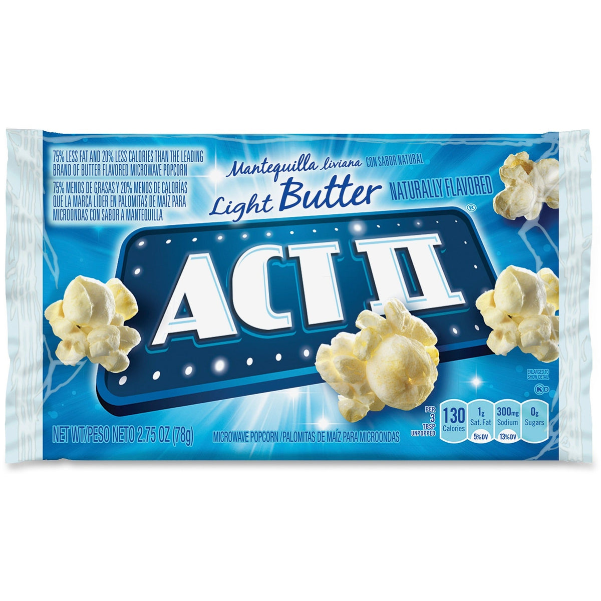 ACT II Microwave Popcorn Bulk Box - 2000