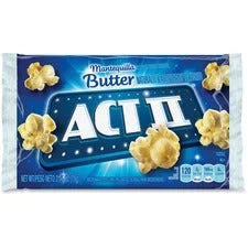 ACT II Microwave Popcorn: Butter Flavor - 2.75 oz - 36 Packs - Snacks