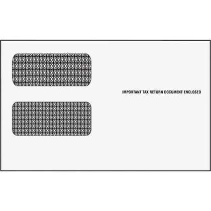 Adams 1099-NEC Envelopes: White Gummed Document Envelopes - Specialty