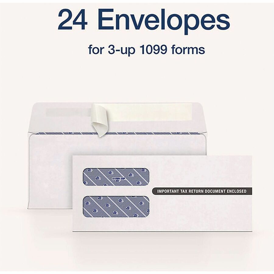 Adams 3-Up 1099 Envelopes - Alternate-Image1