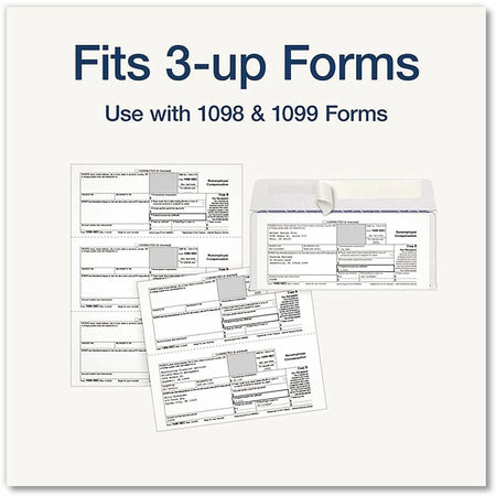 Adams 3-Up 1099 Envelopes - Alternate-Image2