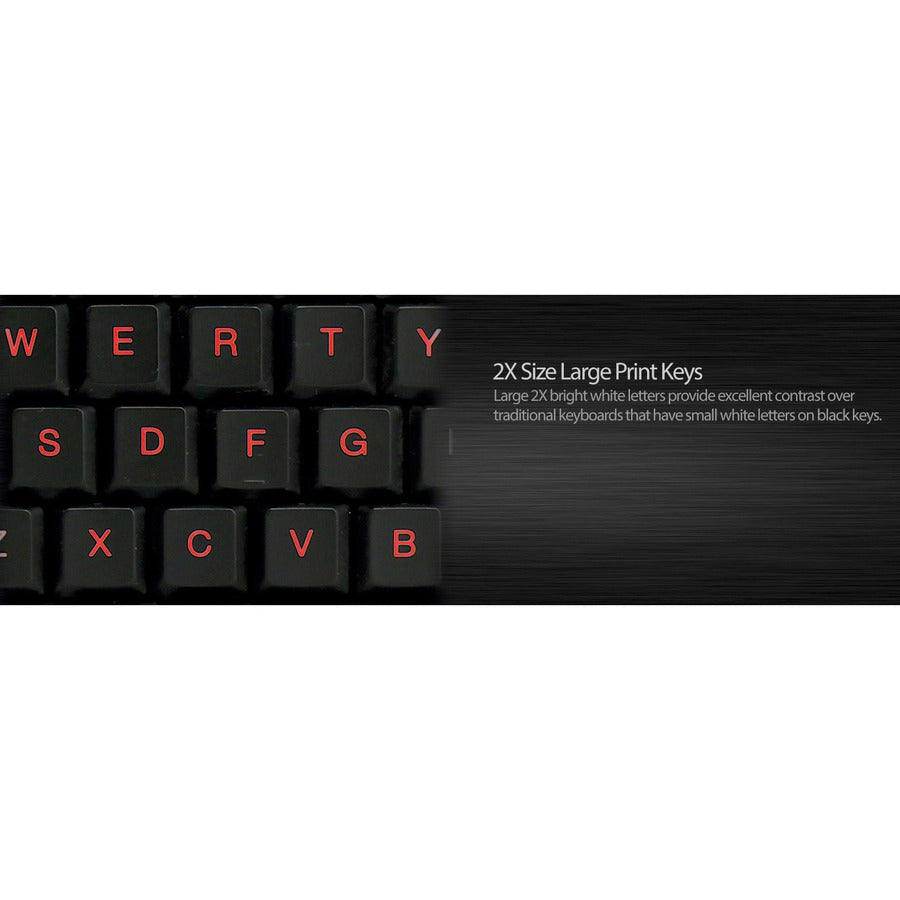 Adesso 3-Color Illuminated Mini Keyboard - Alternate-Image9