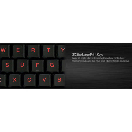 Adesso 3-Color Illuminated Mini Keyboard - Alternate-Image9