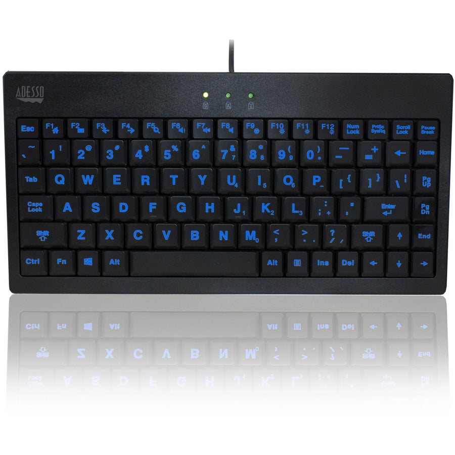 Adesso 3-Color Illuminated Mini Keyboard - Alternate-Image2