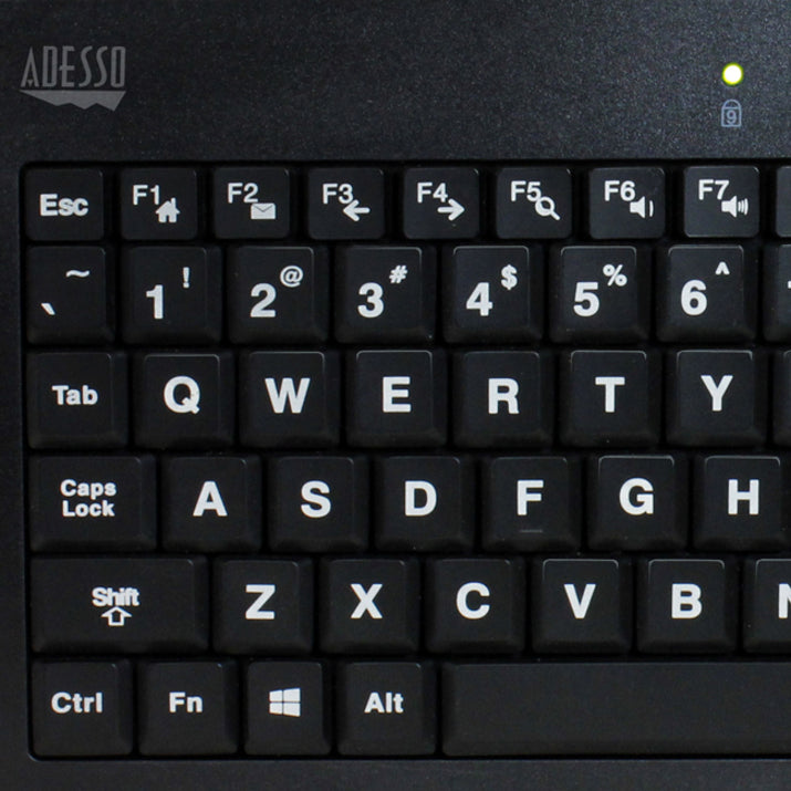 Adesso 3-Color Illuminated Mini Keyboard - Alternate-Image4