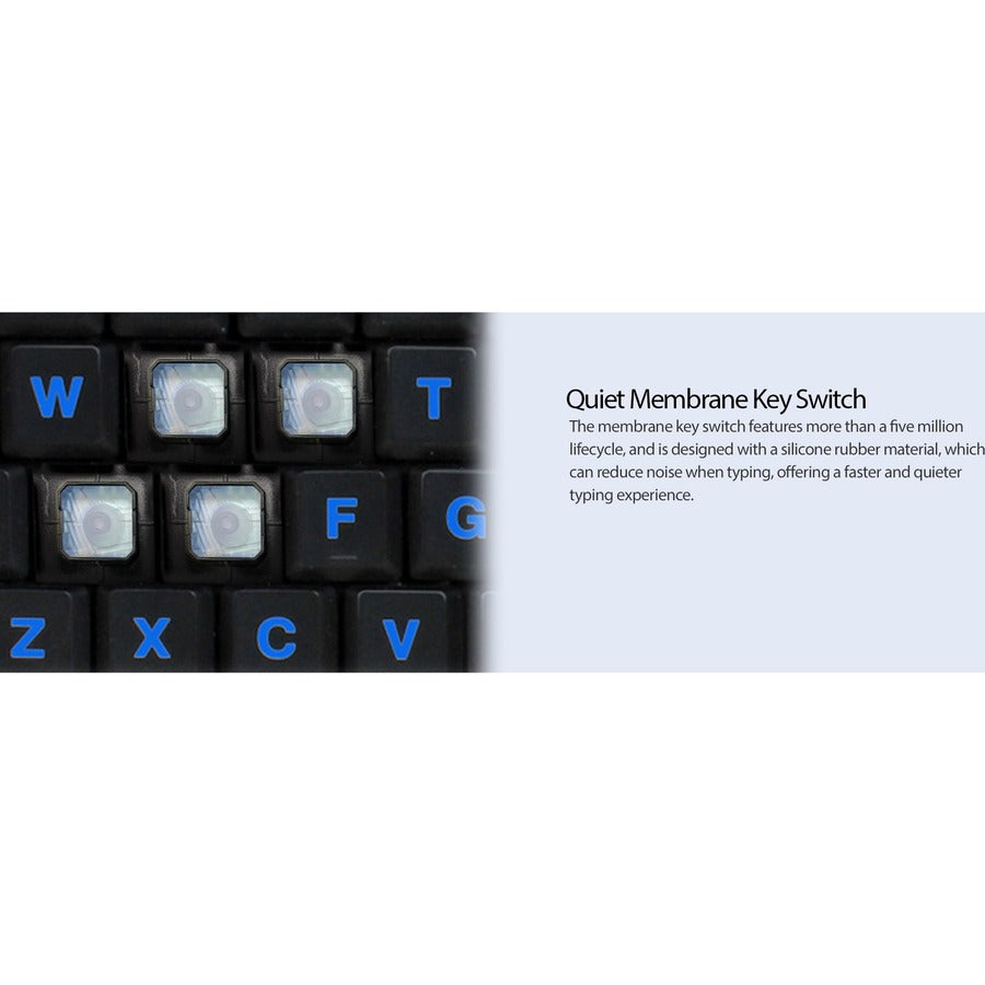 Adesso 3-Color Illuminated Mini Keyboard - Alternate-Image8