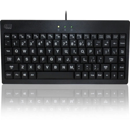 Adesso 3-Color Illuminated Mini Keyboard: USB POS Keyboard - Keyboards & Mice