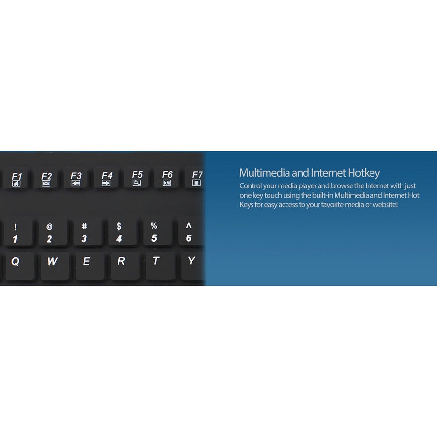 Adesso Antimicrobial Waterproof Touchpad Keyboard - Alternate-Image7