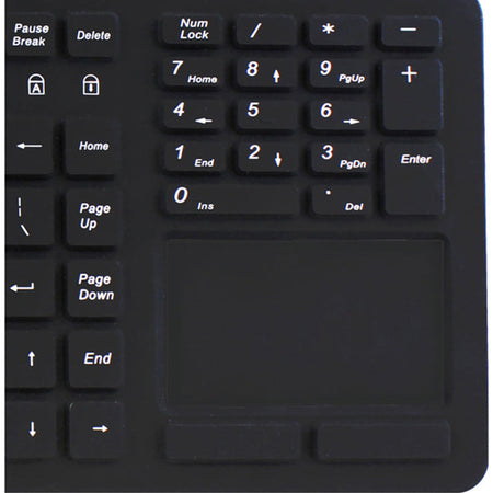 Adesso Antimicrobial Waterproof Touchpad Keyboard - Alternate-Image2