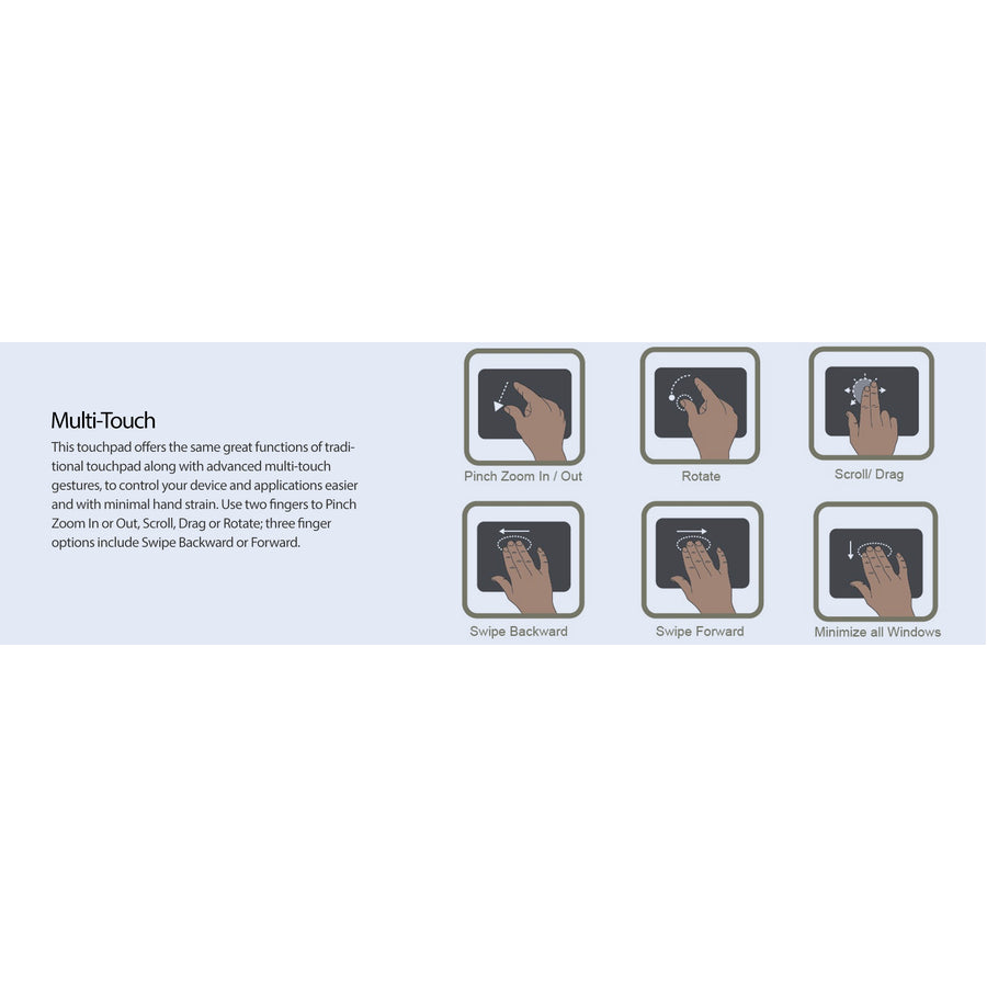 Adesso Easy Cat - 2 Button Glidepoint Touchpad (USB) - Alternate-Image6