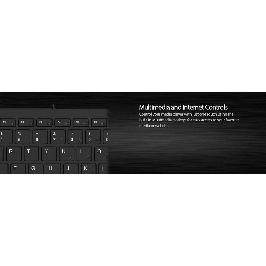 Adesso Mini Keyboard with USB Hubs - Alternate-Image1