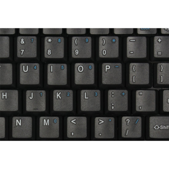 Adesso Mini Touchpad Keyboard (Black, USB) - Alternate-Image3