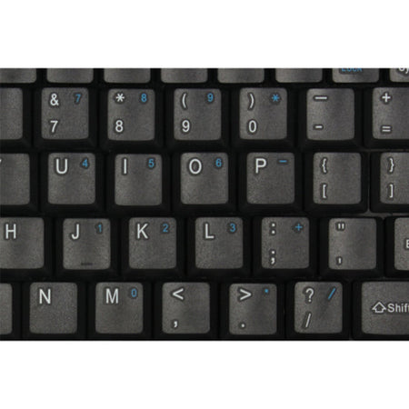 Adesso Mini Touchpad Keyboard (Black, USB) - Alternate-Image3