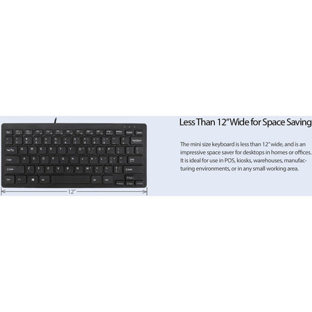 Adesso SlimTouch Mini Keyboard - Alternate-Image8