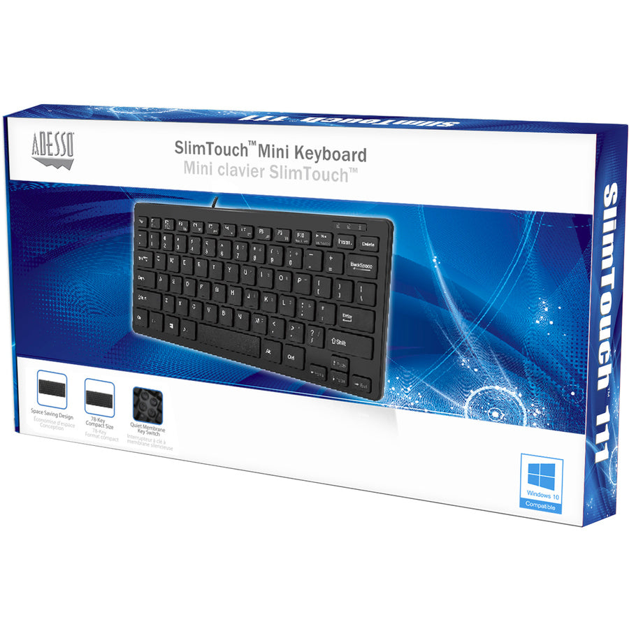 Adesso SlimTouch Mini Keyboard - Alternate-Image4