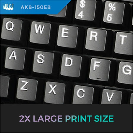 Adesso Tru-Form 150 Ergonomic Keyboard - Alternate-Image4