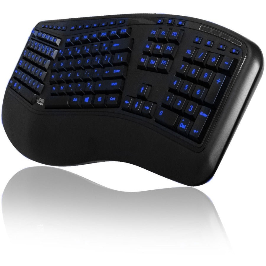 Adesso Tru-Form 150 Ergonomic Keyboard - Left