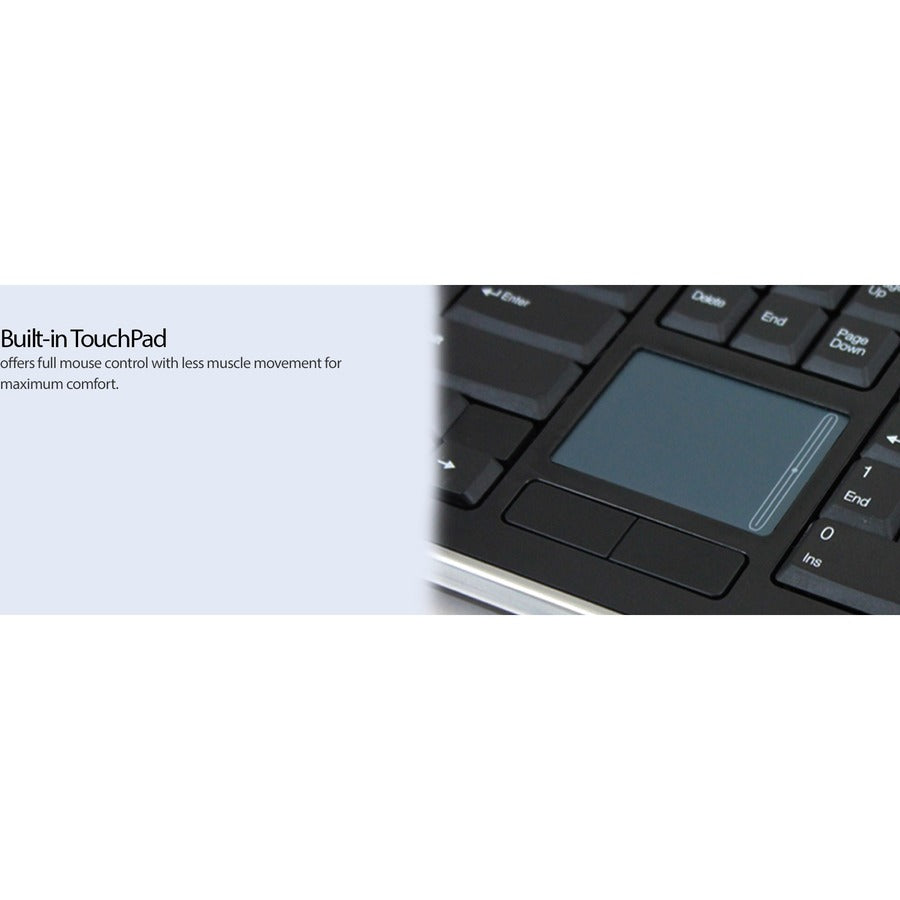 Adesso Wireless Desktop Touchpad Keyboard - Alternate-Image8