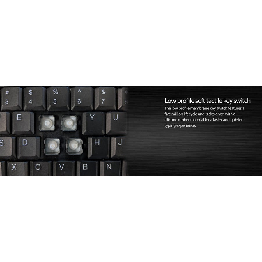 Adesso Wireless Desktop Touchpad Keyboard - Alternate-Image6
