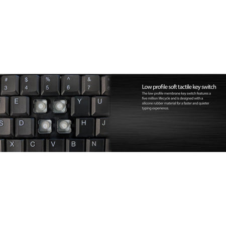 Adesso Wireless Desktop Touchpad Keyboard - Alternate-Image6