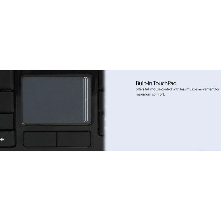 Adesso Wireless Desktop Touchpad Keyboard - Alternate-Image2